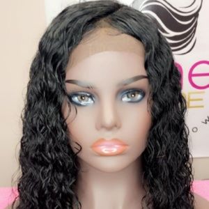 Black Curly Wig